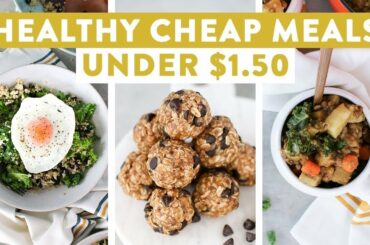 healthy meals on a budget