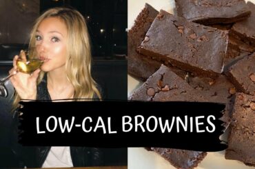 LOW CALORIE, LOW SUGAR BROWNIES!! Only 40 calories, 2 grams of sugar | Bake With Me