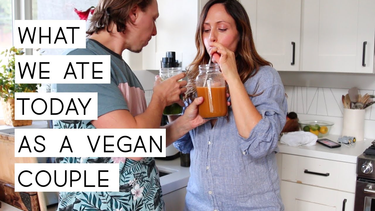 What We Ate Today as a VEGAN Couple | Creamy Herb Salad Dressing Recipe What We Ate Today as a VEGAN Couple | Creamy Herb Salad Dressing Recipe