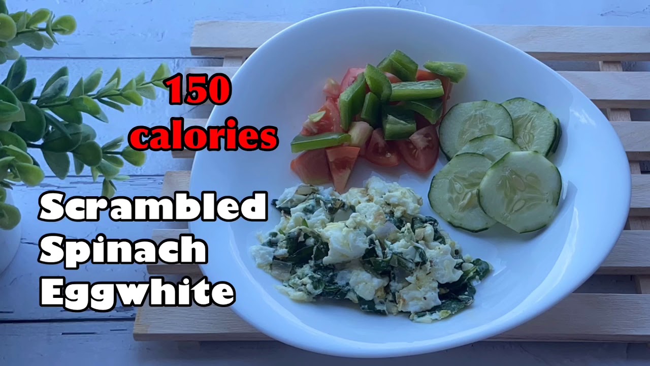 How to make Scrambled Egg-white Spinach – COVD 19 Healthy Recipe Cooking Tutorial | Hungry Cuddy How to make Scrambled Egg-white Spinach - COVD 19 Healthy Recipe Cooking Tutorial | Hungry Cuddy