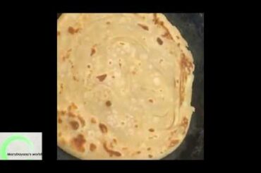 Healthy and tasty wheat parotta!