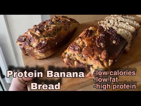 BANANA BREAD LOW CALORIES (prajitura cu banane bogata in proteine) BANANA BREAD LOW CALORIES (prajitura cu banane bogata in proteine)