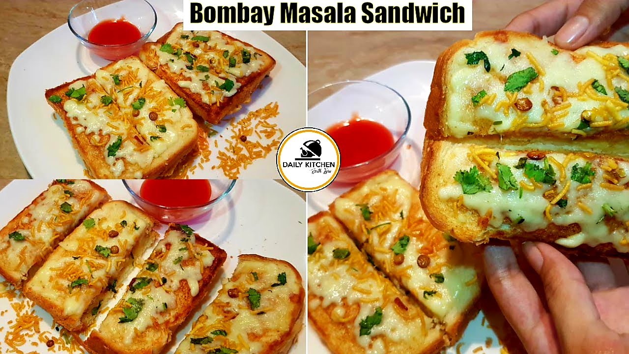 Bombay Masala Sandwich/Sandwich recipe/Kids Special recipe/Breakfast recipe/Daily kitchen with iqra Bombay Masala Sandwich/Sandwich recipe/Kids Special recipe/Breakfast recipe/Daily kitchen with iqra