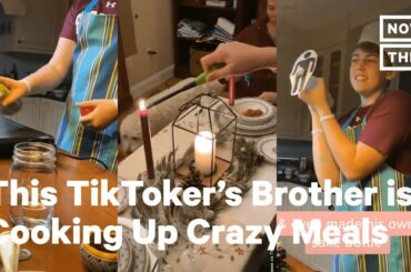 TikToker Plans Themed Dinners for His Family During Coronavirus Lockdown | NowThis