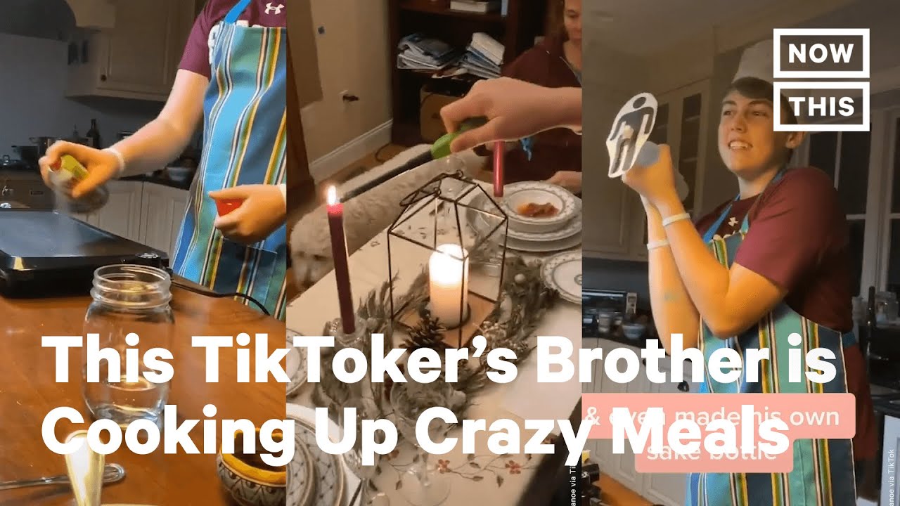 TikToker Plans Themed Dinners for His Family During Coronavirus Lockdown | NowThis TikToker Plans Themed Dinners for His Family During Coronavirus Lockdown | NowThis