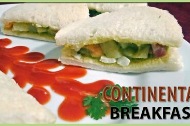 continental breakfast recipe by AQ Meal, continental breakfast sandwich