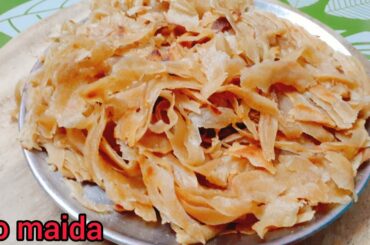 Gehun Ke Ate Se Banaiye Aise Healthy Aur Tasty Nasta/How To Make Layered Paratha/Easy Laccha Parota/