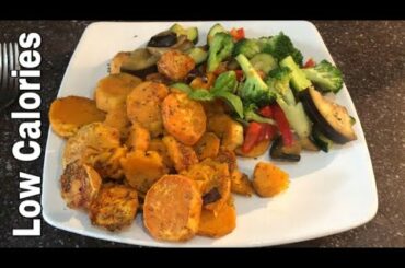 Oven Baked SWEET POTATO RECIPE | Low Calories