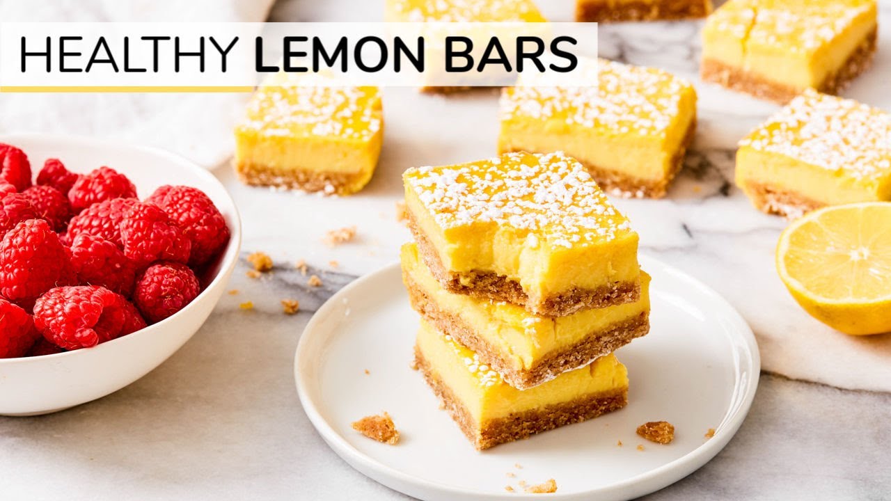 LEMON BARS | easy, healthy recipe LEMON BARS | easy, healthy recipe
