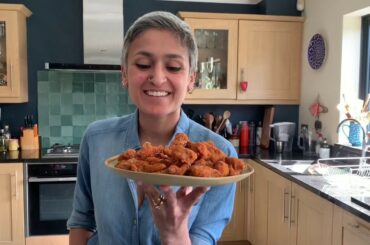 Crunchy Cauliflower popcorn | Vegetarian snack | Vegan recipes | Food with Chetna | #AD