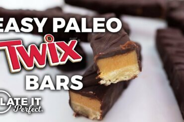 Healthy Paleo Twix Bars At Home | Plate It Perfect