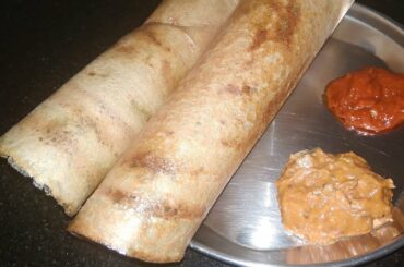 Healthy breakfast recipe || No fermentation Green gram dosa || Hotel style pesarattu recipe