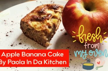 APPLE BANANA CAKE | Breakfast ideas | Healthy Recipe