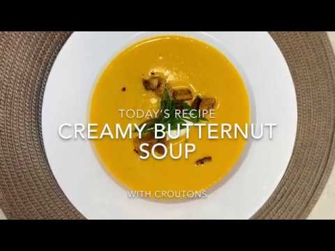 Creamy butternut soup | Easy and healthy recipe Creamy butternut soup | Easy and healthy recipe
