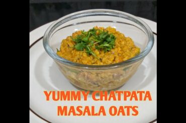 Masala oats  recipe for Diet & Fast Weight loss/Masala Oats banane ka Tarika , Healthy Oats Recipe