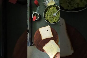 Aloo Cheese Toast Sandwich / Quarantine period / Home made Food / Healthy and Hygienic