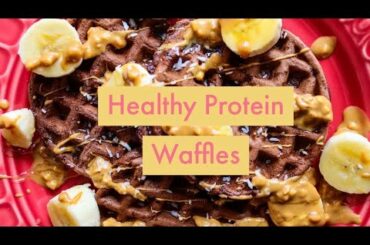 Five Minute Healthy Protein Waffles