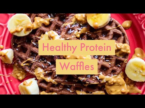 Five Minute Healthy Protein Waffles Five Minute Healthy Protein Waffles