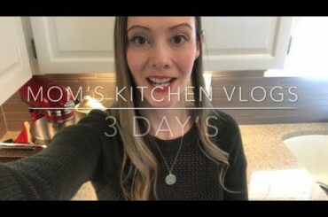 Mom’s Kitchen Vlogs | Dinner Ideas | 3 Family Meal Recies