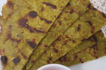 SPINACH PANCAKE- HEALTHY SNACK RECIPE