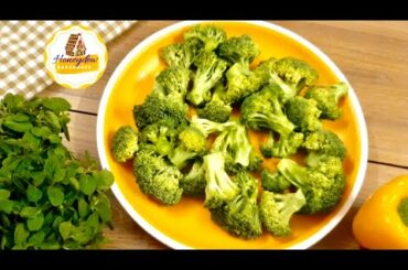 Broccoli recipe - Creamy Broccoli with Cheese & Bechamel - Quick Dinner / Lunch - Vegetarian Recipes