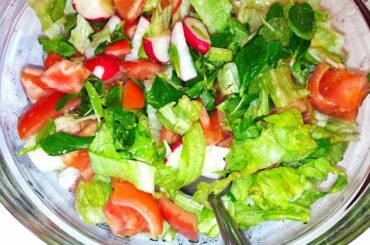easy salad recipes for weight loss | healthy salad recipes | Lettuce -Tomato | Claudette’s Kitchen