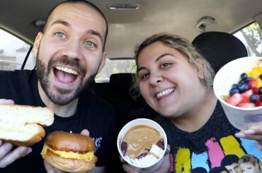 SUZY AND JOE TRY HEALTHY FOODS MUKBANG!!