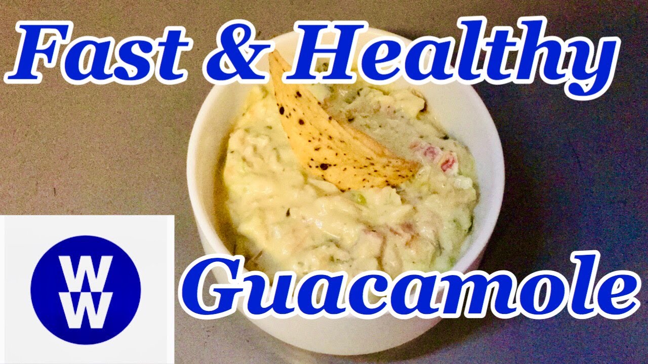HOW TO MAKE FAST HEALTHY GUACAMOLE / EASY RECIPE THE BEST (WW) HOW TO MAKE FAST HEALTHY GUACAMOLE / EASY RECIPE THE BEST (WW)