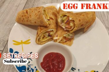 Egg Frankie | Egg Wrap | Chapati Roll | Quick Lunch box Recipe | Healthy dish