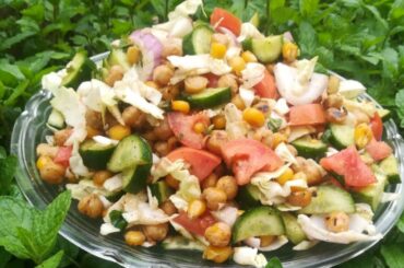 Diet Salad Recipe /easy & simple way/By Al-Rehman Kitchen