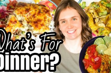 What’s For Dinner? | SIX Easy Budget Friendly Meals | Simple Dinners | Julia Pacheco
