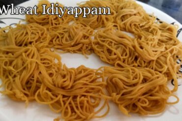 Wheat Idiyappam | Wheat String Hoppers | Healthy Breakfast Recipe