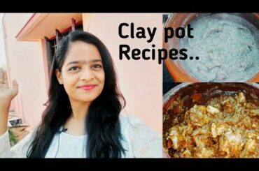 "Healthy Clay Pot Recipes"||Chettinad Chicken Gravy, Rye Kali ||Healthy Cooking in Tamil ||DotSite