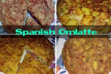 Spanish Omlatte #superfast easy,healthy,low Fat Recipe 😇