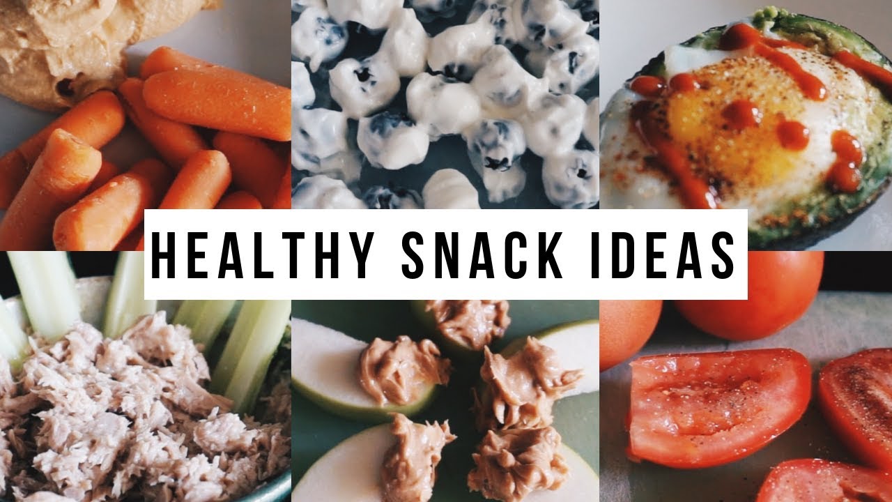 6 Healthy Snack Ideas 6 Healthy Snack Ideas