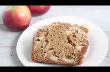 One Bowl Healthy Apple Bread