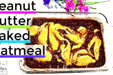 Chocolate Oatmeal || Quick & Easy Baked Oats || Healthy breakfast & Dessert