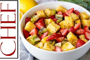 Perfect Summer Fruit Salad With Olive Oil l Eat Healthy Food