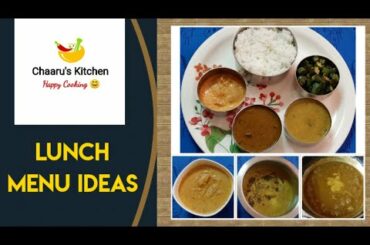Lunch Menu Ideas🍱 | Marundhu kuzhambu, Jeera Saathamudhu, Paruppu thogayal, Vendaikaai curry