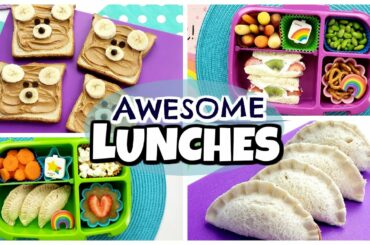 At Home Lunch Ideas 🍎 Kids REACT + What They Ate