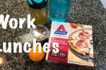 Work Lunches I Lunch Ideas I March 30- April 3