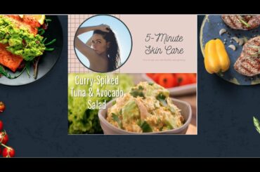 Best Keto Curry Spiked Tuna and Avocado Salad   recipe  by aardee's quick recipe - 1