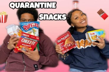 QUARANTINE SNACK IDEAS|| WHAT TO EAT DURING QUARANTINE