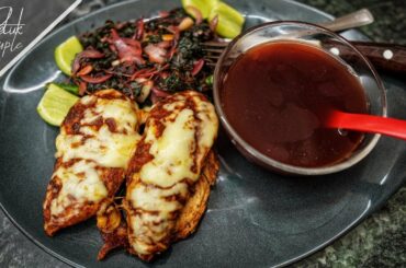 Peri Peri Chicken with Red Spinach - Reviewing Rafsan's Recipe || VLOG #73