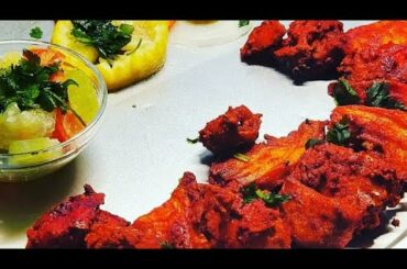AIR GRILLED Fish Tikka (very delicious & low calorie) GUILT FREE.ALMOST OIL FREE
