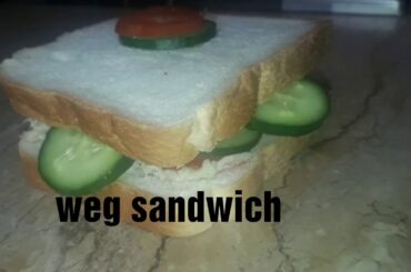 Weg sandwich, easy simple sandwich, mayonnaise sandwich  by Zambeel kk