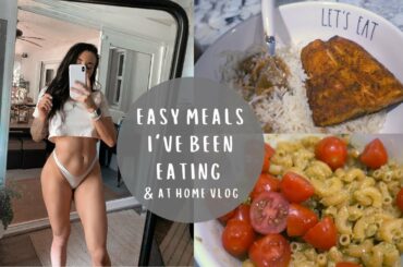 healthy meals at home + daily habits to stay consistent || weekly vlog