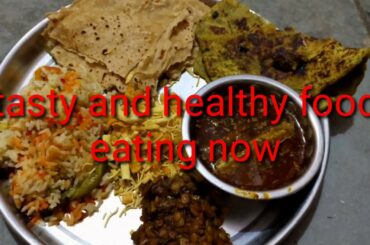 Tasty and healthy food eating show||only eating not talking#foodynanu#lunch#indiamfood#