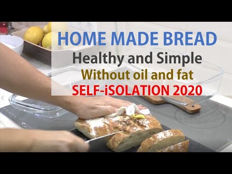 Homemade Bread – SUPER Easy and Delicious! Without Oil, butter and Fat. Healthy bread in oven 2020 Homemade Bread - SUPER Easy and Delicious! Without Oil, butter and Fat. Healthy bread in oven 2020