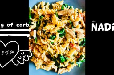 An amazing Rotini low calories recipe 348 calories only😮